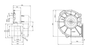 G3G315-M3G150FF ebm papst fan 8KW 400V