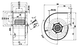 G4D250-DC10-03 Ebm-papst centrifugal fan Motor M4D094-HA