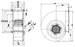G4E280-CA21-01 ebm papst centrifugal fan Motor M4E094-HA