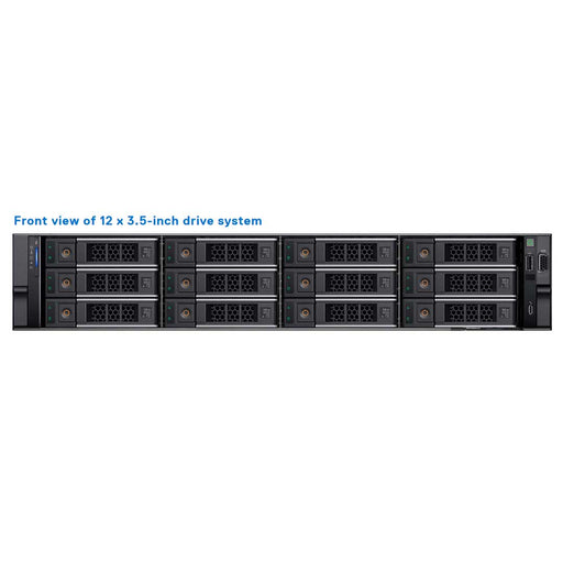 G4JT1 — Drive Chassis (12x 3.5") | Refurbished Dell PowerEdge R760 (12x 3.5")
