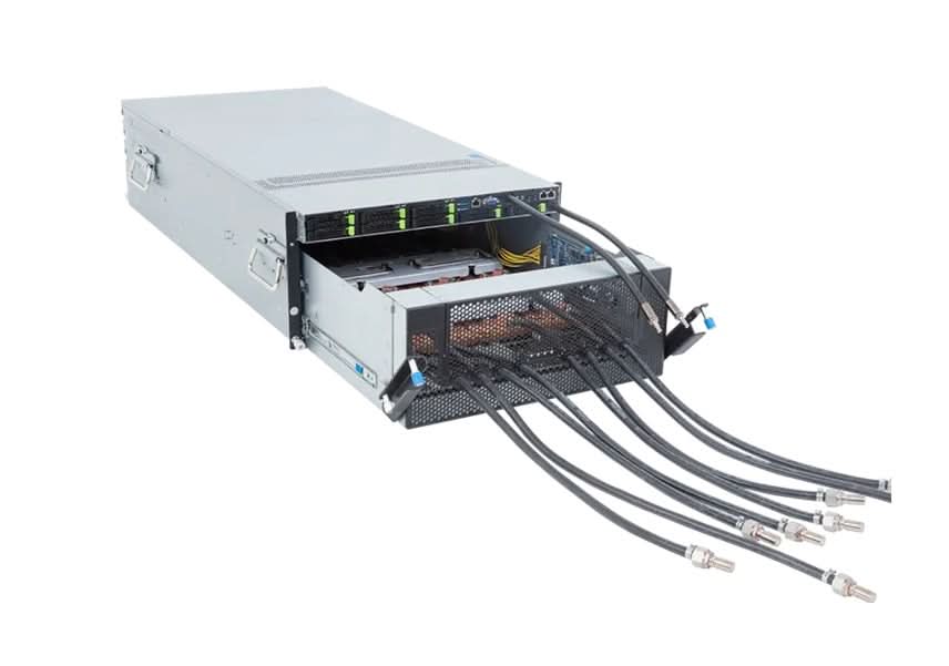 Gigabyte G593-SX1-LAX1 Intel Xeon Scalable DDR5 5U Rackmount/GPU Server