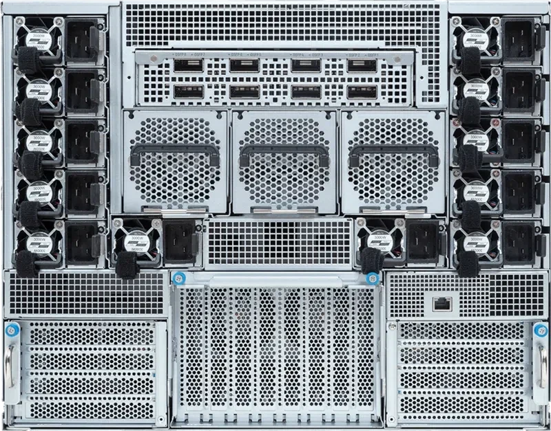 Gigabyte G894-AD3-AAX7 HPC/AI Intel Xeon 6 Processors DP NVIDIA HGX B300 8U Server