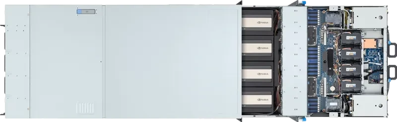 Gigabyte G894-AD3-AAX7 HPC/AI Intel Xeon 6 Processors DP NVIDIA HGX B300 8U Server