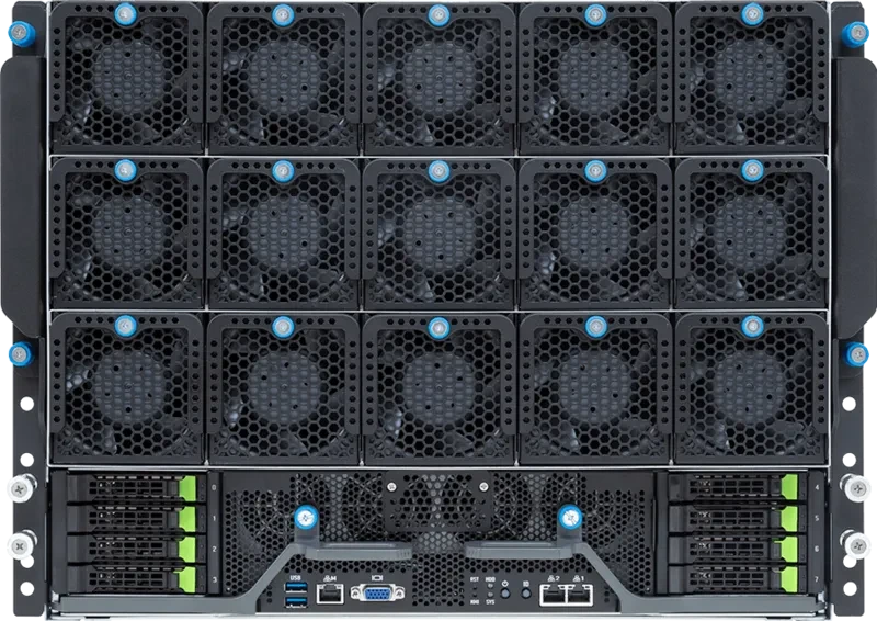 Gigabyte G894-ZD3-AAX7 HPC/AI AMD EPYC DP NVIDIA HGX B300 8U Server