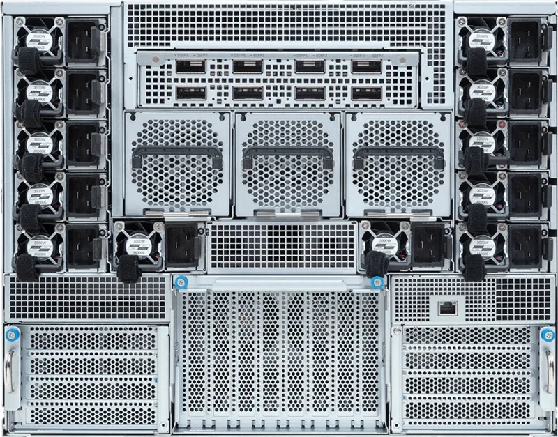 Gigabyte G894-ZD3-AAX7 HPC/AI AMD EPYC DP NVIDIA HGX B300 8U Server