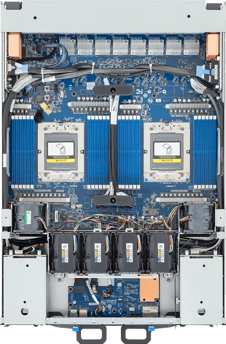 Gigabyte G894-ZD3-AAX7 HPC/AI AMD EPYC DP NVIDIA HGX B300 8U Server
