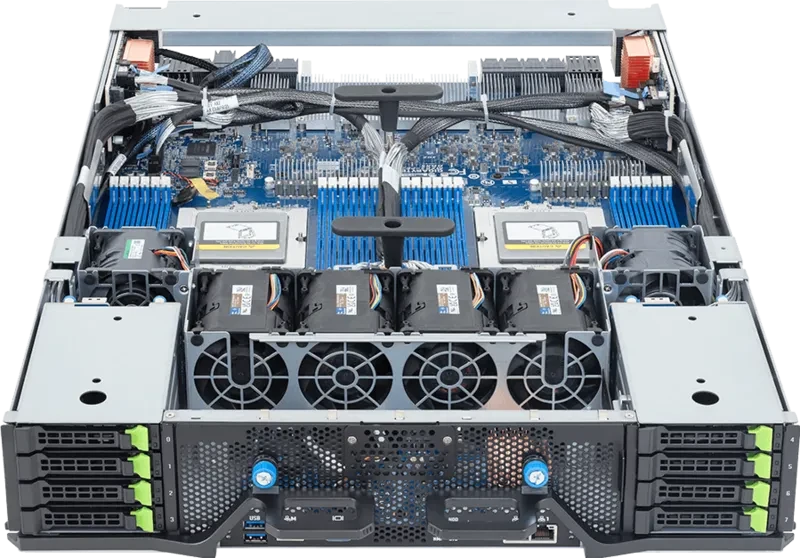 Gigabyte G894-ZD3-AAX7 HPC/AI AMD EPYC DP NVIDIA HGX B300 8U Server