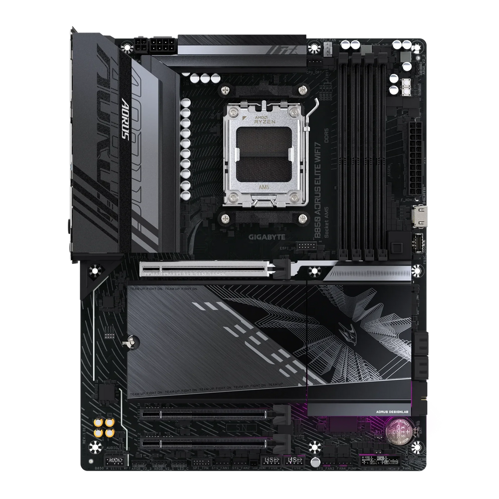 Gigabyte MB B850 AORUS ELITE WIFI7 AMD B850 AM5 Max256GB DDR5