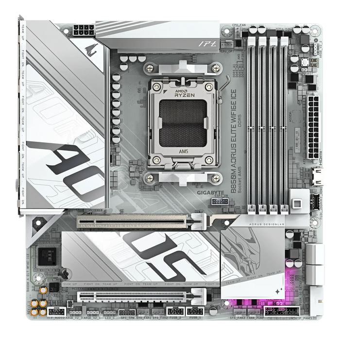 B850M AORUS ELITE WIFI6E ICE GIGABYTE B850M AORUS ELITE WF6E ICE