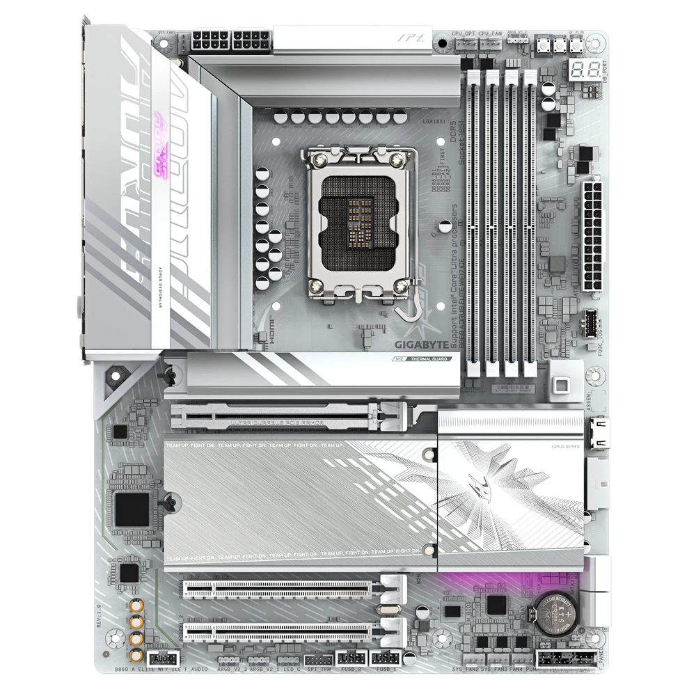 Gigabyte MB B860 A ELITE WF7 ICE B860 LGA1851 Max192GB DDR5