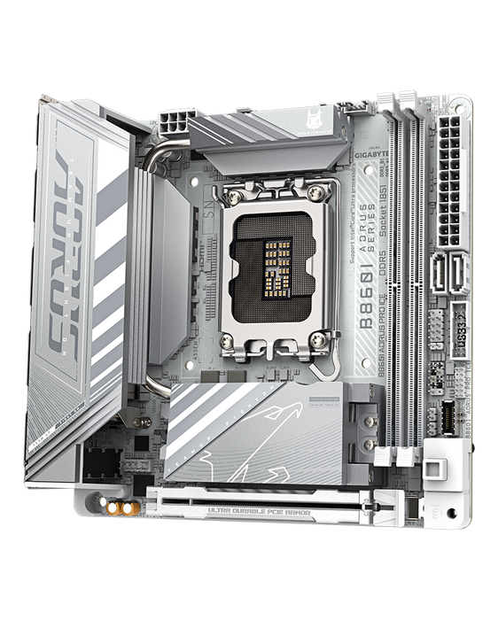 Gigabyte MB B860I AORUS PRO ICE B860 LGA1851 Max192GB DDR5 Mini-ITX