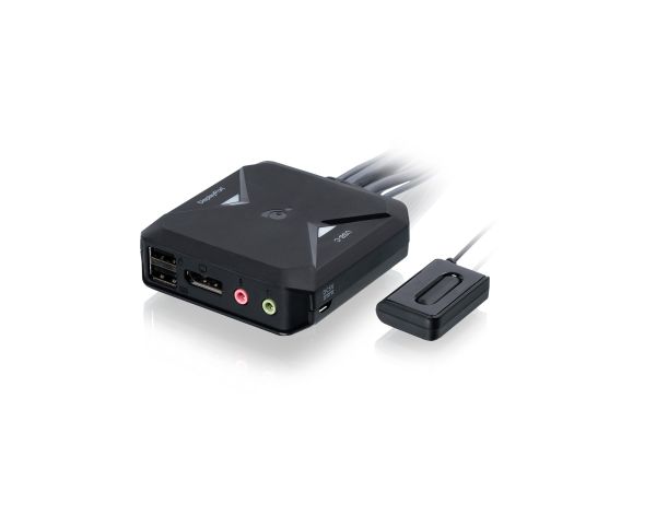 GCS52DP - Iogear Easily Switch Between Your Two Displayport Computers And Control Them With One M