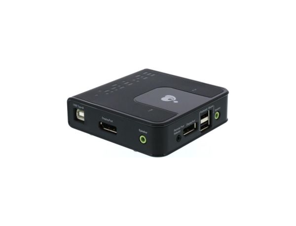 GCS62DP - Iogear The 2-Port Displayport Kvm Switch With Audio And Displayport 1.2 Connections Bre