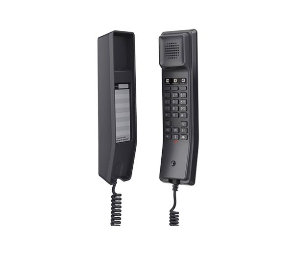 GHP611W - Grandstream 2-Line Single-Port Ethernet Wi-Fi Compact Hotel VoIP Phone
