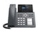 GRP2634 - Grandstream 8-Line Dual-Port Ethernet 2.8-inch LCD Bluetooth Wi-Fi Carrier Grade VoIP Phone