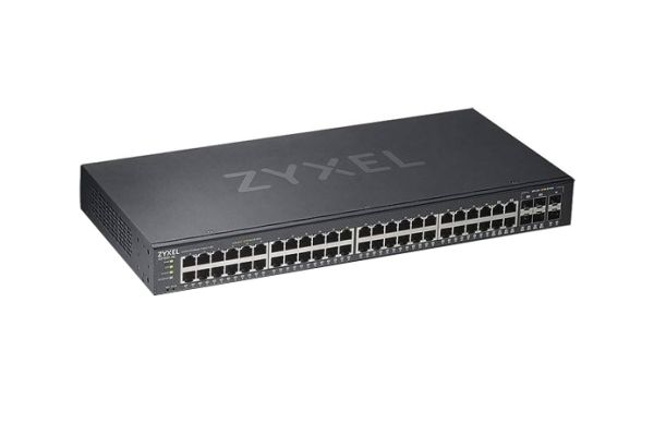 GS1920-48v2 - Zyxel 1920v2 Series 48-Ports 1000BASE-T Ethernet Smart Managed Network Switch with 2-Ports SFP