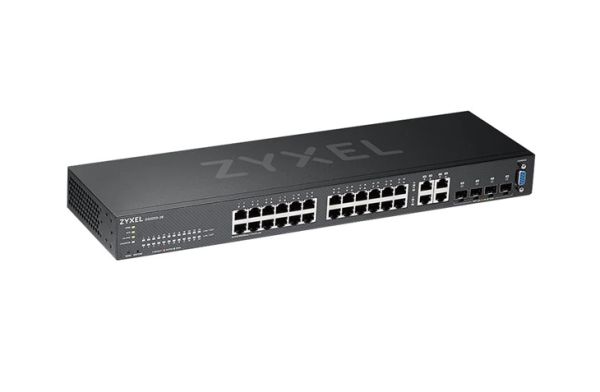 GS2220-28 - Zyxel 2220 Series 24-Ports 1000BASE-T Ethernet Managed Network Switch with 4-Ports SFP