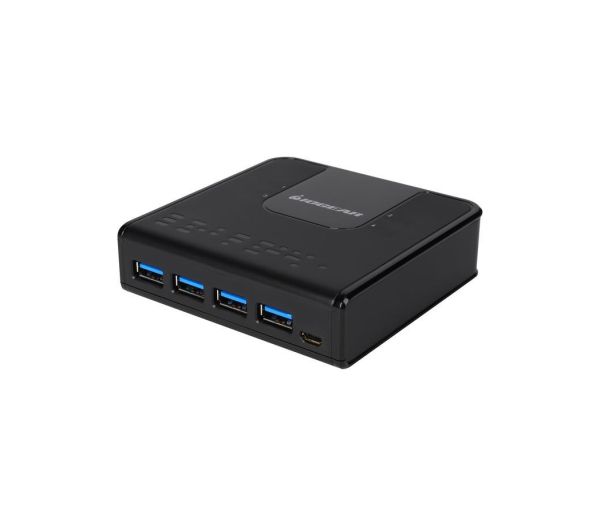 GUS434 - Iogear 4X4 Usb 3.0 Peripheral Sharing Switch Provides A Convenient Means To Share Four