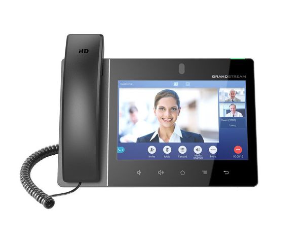 GXV3380 - Grandstream 16-Line Dual-Port Ethernet 8-inch Multi-Touch Screen Bluetooth Wi-Fi Video VoIP Phone