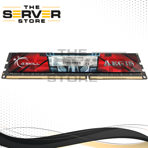 G.SKILL Aegis 8GB DDR3 1600MHz PC3-12800 CL11 Desktop RAM F3-1600C11D-16GIS
