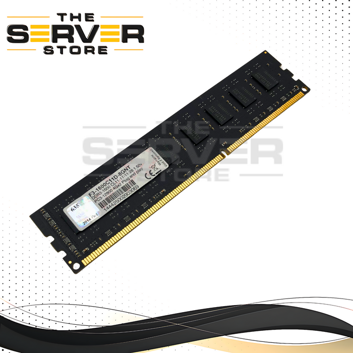 G.SKILL NT Series 4GB DDR3 1600MHz PC3-12800 CL11 RAM F3-1600C11D-8GNT