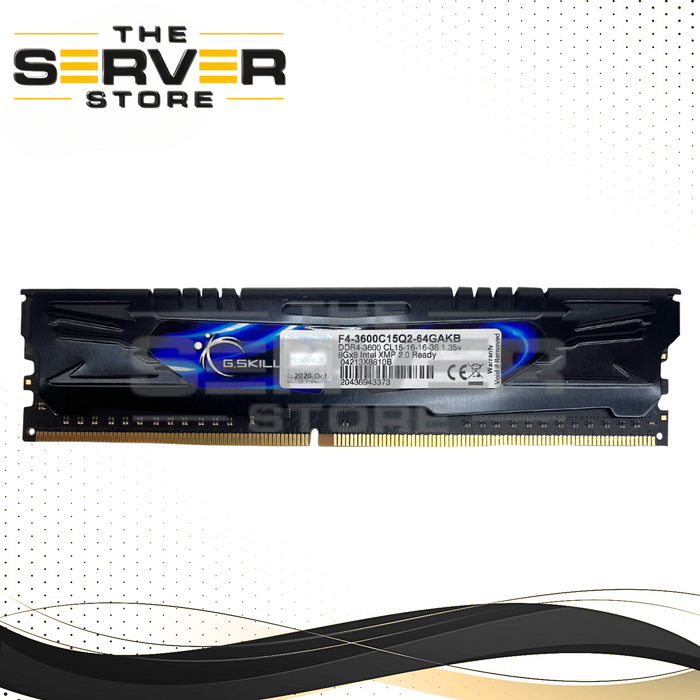 G.Skill Ares DDR4 8GB (1x8GB) 3600MHz PC4-28800 Gaming Memory Module F4-3600C15Q2-64GAKB