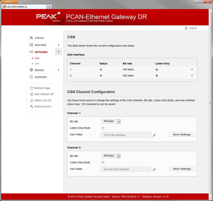 PCAN-Wireless Gateway