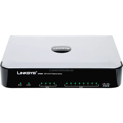 Cisco SPA8000 8-Port FXS IP Telephony Gateway VoIP ATA SPA8000-G1 - Refurbished