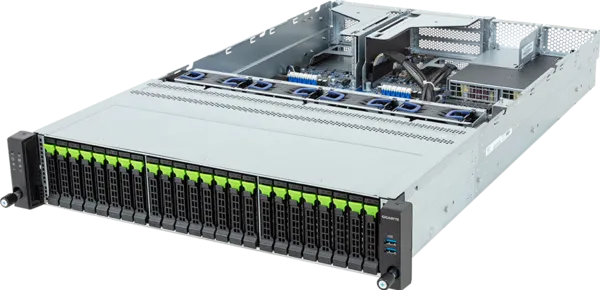 Gigabyte R263-Z36-AAD1 2U AMD EPYC 9005/9004 12-Channel DDR5 1600W Server