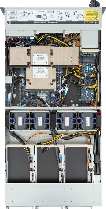 Gigabyte XH23-VG0-AAJ1 2U NVIDIA Grace Hopper 480GB RAM 96GB GPU Dual CPU Server