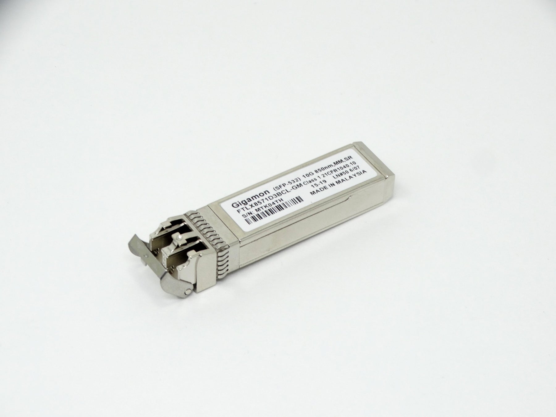 Gigamon SFP-532 10G 850nm MM SR SFP+ transceiver (FTLX8571D3BCL-GM)