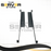 Gruber Rack Mount Adjustable Rails Black (19"x 23"x 30") 34-102100