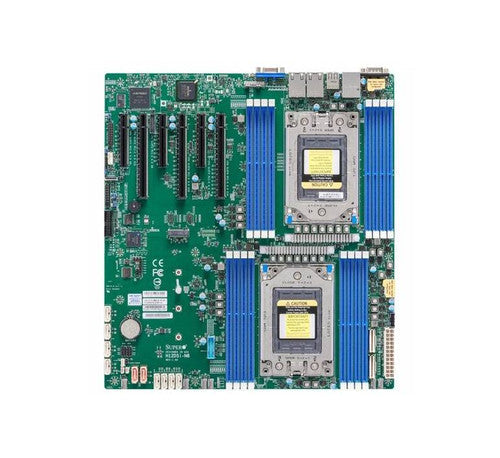 H12DSI-N6 - Supermicro EPYC 7002/7003 Dual Socket SP3 DDR4 SATA PCI-Express M.2 Supported E-ATX Server Motherboard