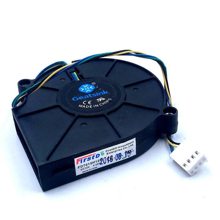 FD7015H12D 75x77x15mm 12V DC Axial Cooling Fan