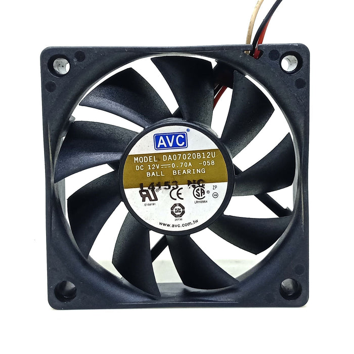 AVC DA07020B12U 70x70x20mm 12V DC Axial Cooling Fan