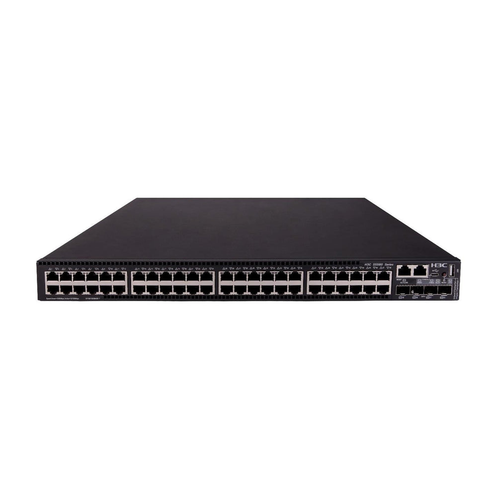 H3C S5560X-54C-PWR-EI 48xGE PoE+ + 4x10G SFP+ High-Density Layer 3 Campus PoE Aggregation Switch