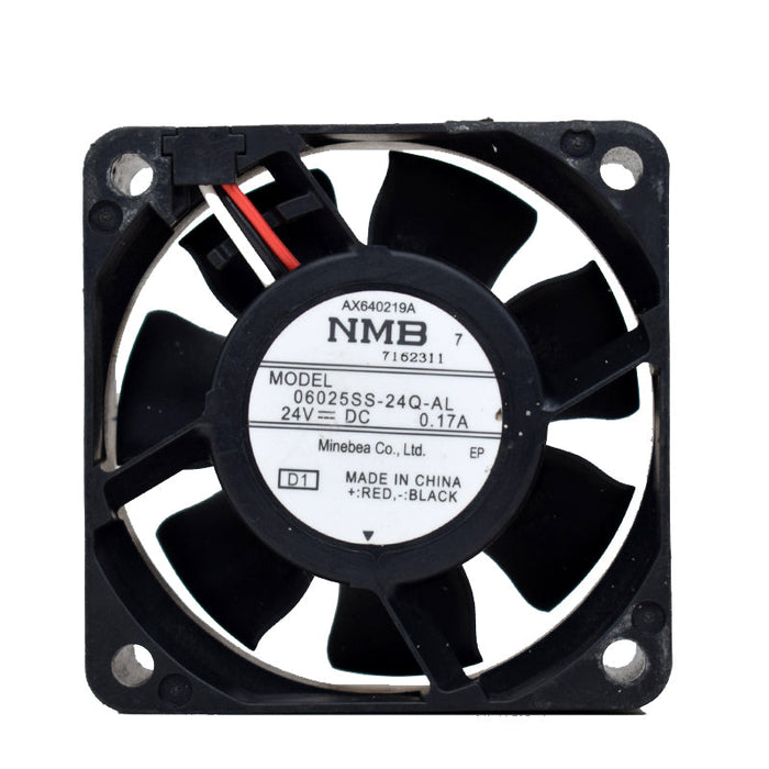 NMB 06025ss-24q-al 60x60x25mm 24V DC 0.17A Axial Cooling Fan