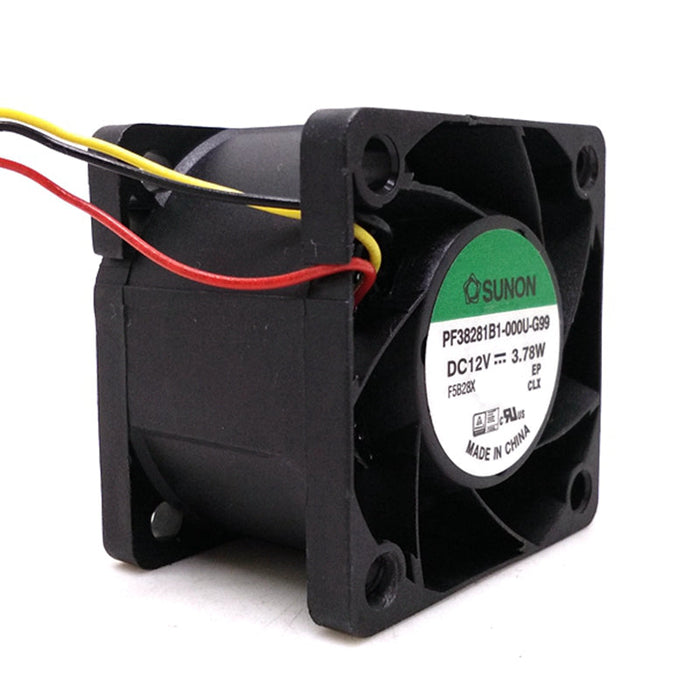 SUNON PF38281B1-000U-G99 38x38x28mm 12V DC Axial Cooling Fan
