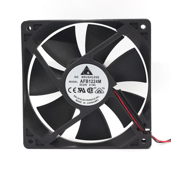 Delta AFB1224M 120x120x25mm 24V DC 0.18A Axial Cooling Fan