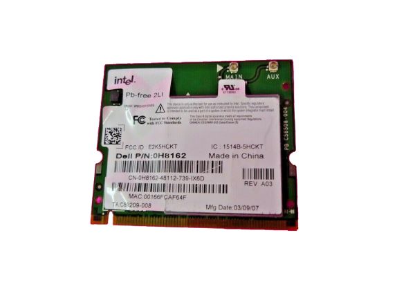 H8162 - Dell 802.11a/b/g Mini PCI-Express Wi-Fi Card for Inspiron 6000