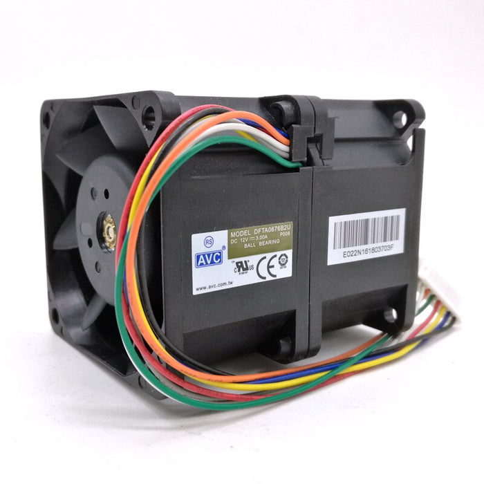 AVC DFTA0676B2U 60x60x76mm 12V DC 3A Axial Cooling Fan
