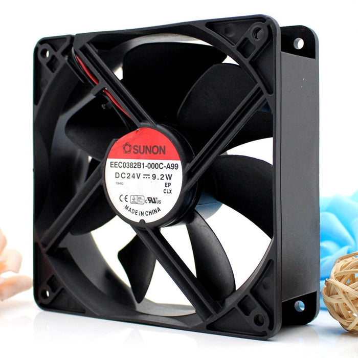 SUNON EEC0382B1-000C-A99 120x120x38mm 24V DC Axial Cooling Fan