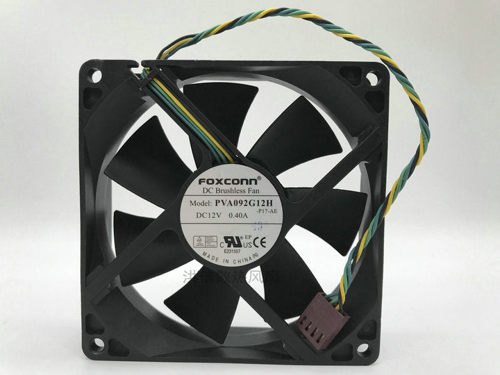 Foxconn PVA092G12H 90x90x25mm 12V DC 0.40A Axial Cooling Fan