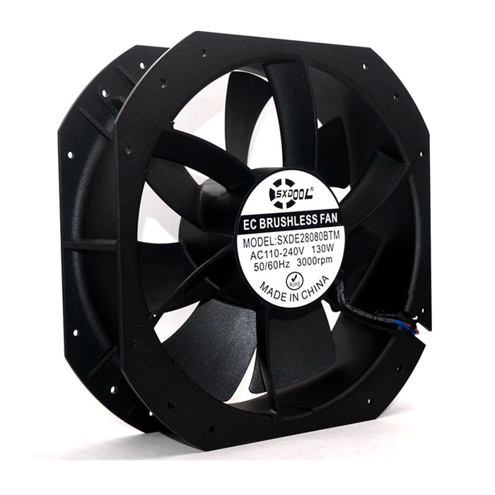 EV Charging Station Ventilation Fan 280mm Class AC 115/230V