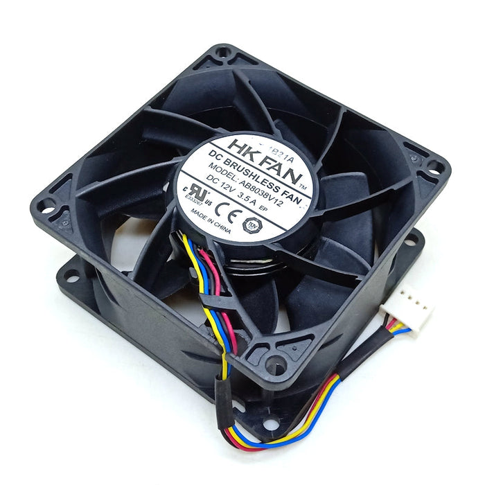 ADDA AB8038V12 80x80x38mm 12V DC 3.5A 4-Wire Axial Cooling Fan
