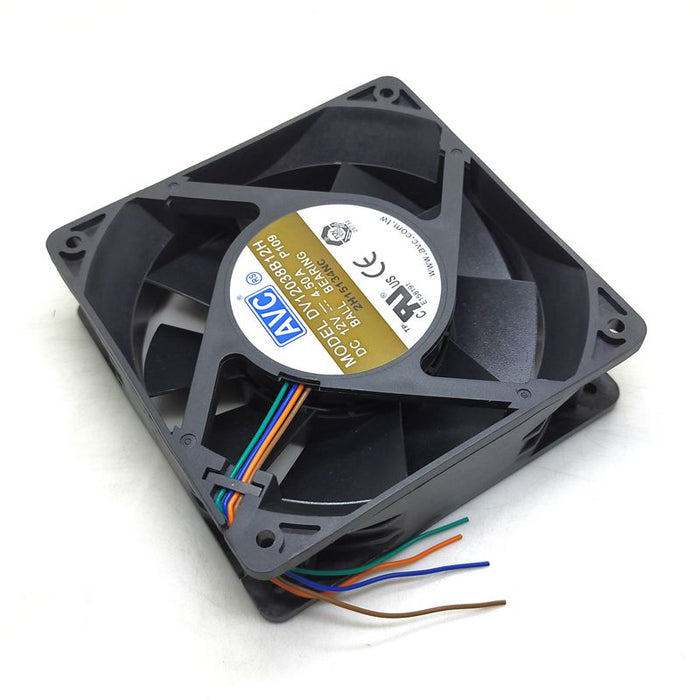 12038 12V 4-wire High Performance Chassis Fan 12CM DV12038B12H Max Airflow Rate