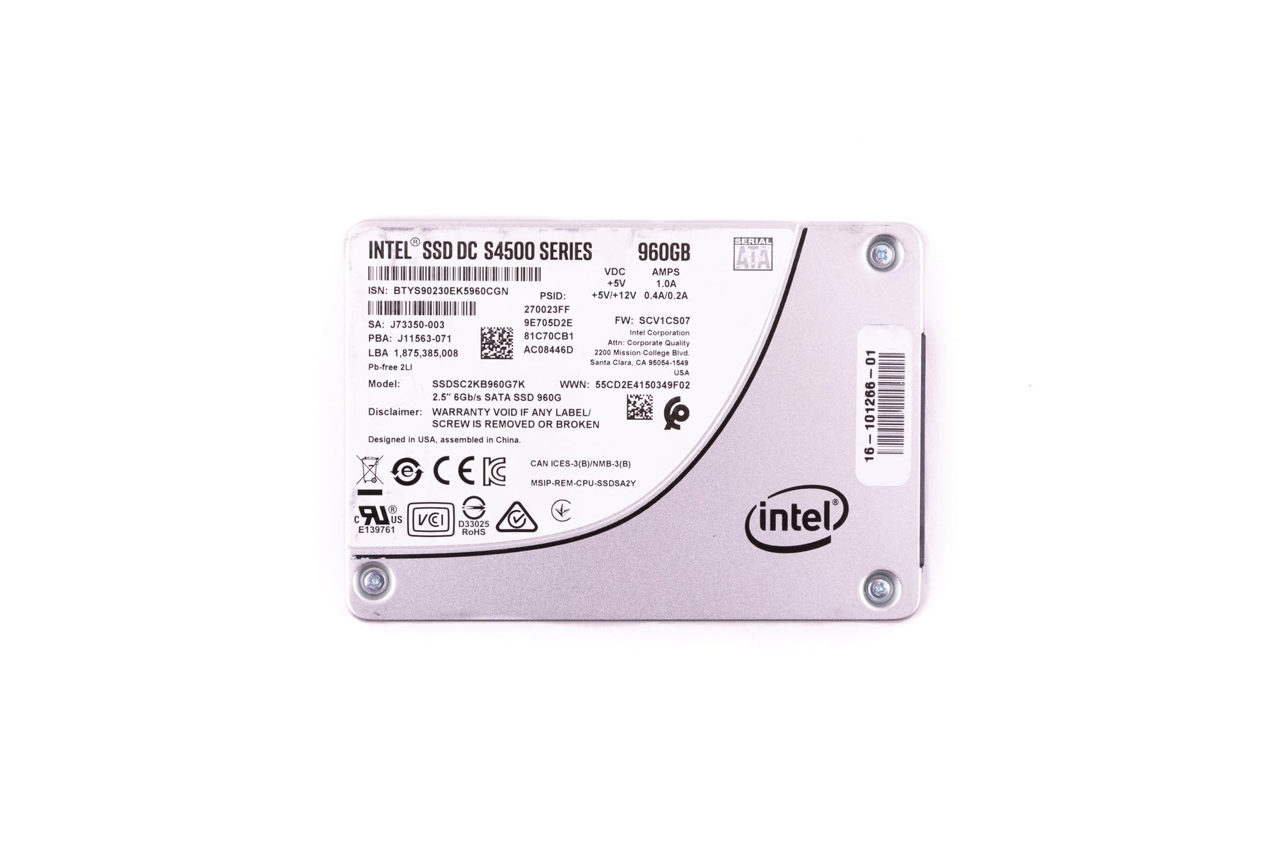 SSDSC2KB960G7K