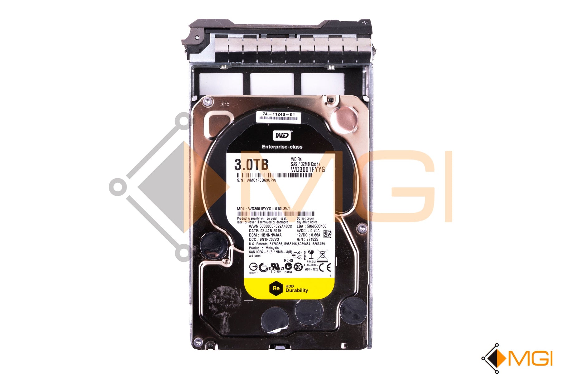 WD3001FYYG (W/ TRAY R)