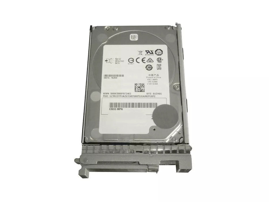 HDD SAS 2.4TB 12G 10K RPM SFF (4K) NEW Cisco 68-101893-01 / UCS-HD24TB10K4KN Cisco
