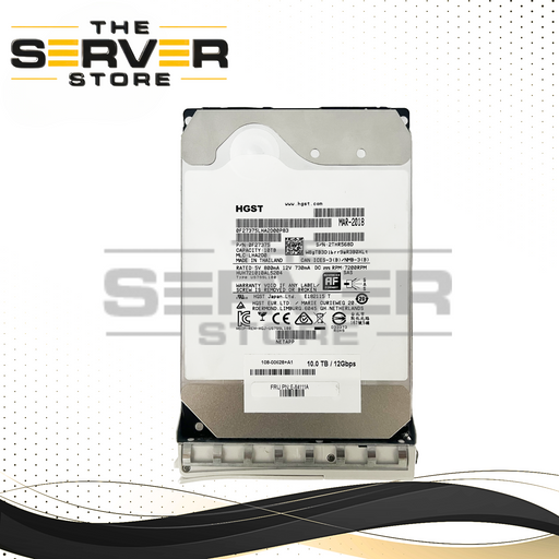 HGST 10TB SAS 12G 7.2K 3.5" HDD Ultrastar He10 (DC HC510) Series HUH721010AL5204 for Cisco UCS C-Series with Cisco LFF Tray